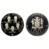 Image 1 : JAMAICA: Elizabeth II, 1952-2022, AR 25 dollars, 1980, Proof