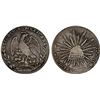 Image 1 : MEXICO: Republic, AR 8 reales (26.18g), Durango, 1828-Do, VG-F