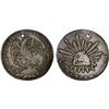 Image 1 : MEXICO: Republic, AR 8 reales (26.64g), Durango, 1830-Do, F-VF