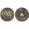 Image 1 : MEXICO: Republic, AR 8 reales (26.86g), San Luis Potosi, 1835-Pi, F-VF