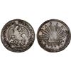 Image 1 : MEXICO: Republic, AR 8 reales (26.50g), Guadalajara, 1837-Ga, VG-F