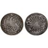 Image 1 : MEXICO: Republic, AR 8 reales (26.7g), Guadalajara, 1839-Ga, Fine