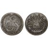 Image 1 : MEXICO: Republic, AR 8 reales (26.77g), Guadalajara, 1842/1-Ga, Fine