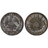 Image 1 : MEXICO: Republic, AR 8 reales (27.13g), Zacatecas, 1843-Zs, XF