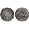 Image 1 : MEXICO: Republic, AR 8 reales (26.37g), Zacatecas, 1844-Zs, Fine
