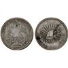 Image 1 : MEXICO: Republic, AR 8 reales (26.82g), Zacatecas, 1845-Zs, Choice VF