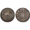 Image 1 : MEXICO: Republic, AR 8 reales (26.62g), Guanajuato, 1846-Go, F-VF