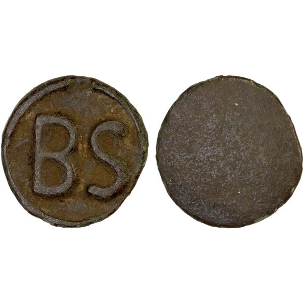 MEXICO: AE token (3.90g), ND (ca. 1850?), VF