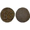 Image 1 : MEXICO: AE token (3.90g), ND (ca. 1850?), VF