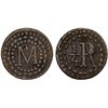 Image 1 : MEXICO: AE token (8.19g), ND (ca. 1850?), VF