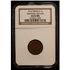 Image 2 : MEXICO: Revolutionary Issue, AE centavo, Durango, 1914, NGC AU55 BN