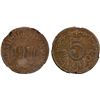 Image 1 : MEXICO: Revolutionary Issue, AE 5 centavos, Durango, 1914, NGC AU50 BN