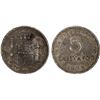 Image 1 : PUERTO RICO: Alfonso XIII, 1886-1898, AR 5 centavos, 1896, Choice VF