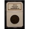 Image 2 : UNITED STATES: AE token, 1838, NGC AU58 BN