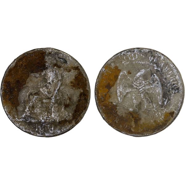 UNITED STATES:  AR trade dollar, DM, VG