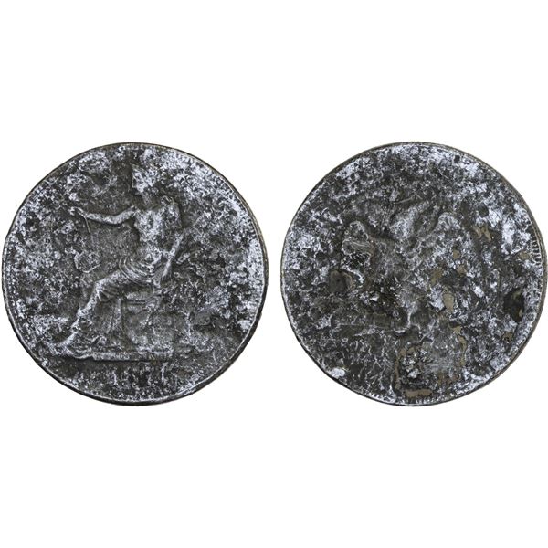 UNITED STATES:  AR trade dollar, DM, VG