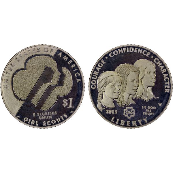 UNITED STATES: AR dollar, 2013, Proof