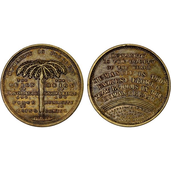 AUSTRALIA: AE token, ND (1885), XF