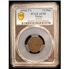 Image 2 : BHUTAN: AE 1/2 rupee, ND (1910-27), PCGS AU50