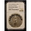 Image 2 : CAMBODIA: Khmer Republic, AR 10,000 riels, 1974, NGC Proof 64 Ultra Cameo