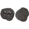 Image 1 : CEYLON: George III, 1760-1820, AE 1/24 rixdollar (26.77g), 1801, F-VF