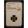 Image 2 : CEYLON: Victoria, 1837-1901, AR 10 cents, 1894, NGC MS64