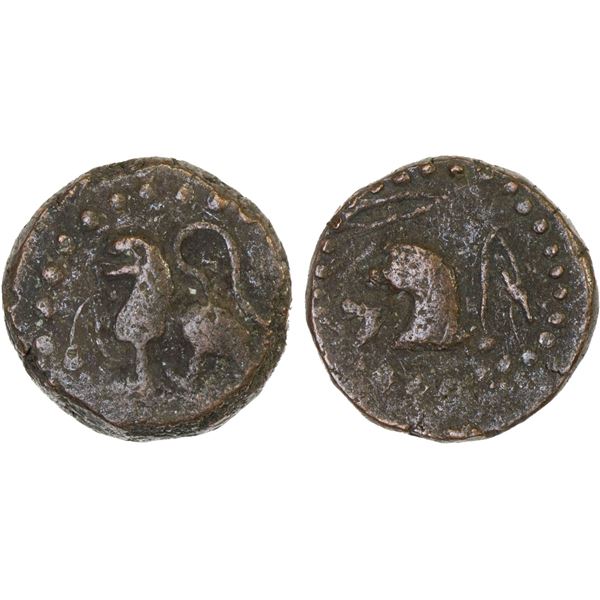 INDONESIA: SUMATRA: Anonymous, AE unit (4.72g), ca. 11th-14th centuries, VF