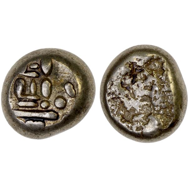 JAPAN: Tenpo, 1830-1844, AR mameita-gin (2.71g), XF