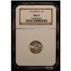 Image 2 : JAPAN: Taisho, 1912-1926, AR 10 sen, year 3 (1914), NGC MS67