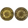 Image 1 : NETHERLANDS EAST INDIES: brass token, 23mm, (0.87g), ca. late 19th century, Choice AU