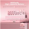 Image 4 : RedThunder K95 Wireless Mechanical Keyboard; Smart TFT Screen, RGB Backlit - Gradient Pink - NEW