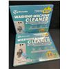 Image 2 : 2 Boxes of Washing Machine Cleaner/Descaler Tablets (28 Tablets/Box) Works with All Machines - New!