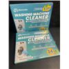 Image 2 : 2 Boxes of Washing Machine Cleaner/Descaler Tablets (28 Tablets/Box) Works with All Machines - New!