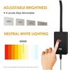 Image 5 : Enuotek Flexible LED Wall-Mount Reading Light/Bedside Light w/ USB Charging Base; Touch Control; New