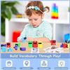 Image 8 : Mini Robot Interactive Alphabet Learning Toy Set for Toddlers - 26 ABC Letters & Flash Cards - New