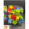 Image 3 : Mini Robot Interactive Alphabet Learning Toy Set for Toddlers - 26 ABC Letters & Flash Cards - New