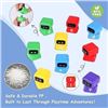 Image 5 : Mini Robot Interactive Alphabet Learning Toy Set for Toddlers - 26 ABC Letters & Flash Cards - New