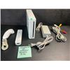 Image 1 : Nintendo Wii Console with Cords/Controller (Used) Tested - Powers On/Works/Reads Discs!