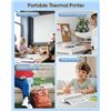Image 7 : Phomemo A4 Inkless Portable Wireless Printer for Travel; Thermal Bluetooth Printer w/ App - New!