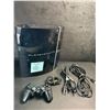 Image 1 : Playstation 3 Original Console with Cords/Controller (Used) Tested - Powers On/Works/Reads Discs!