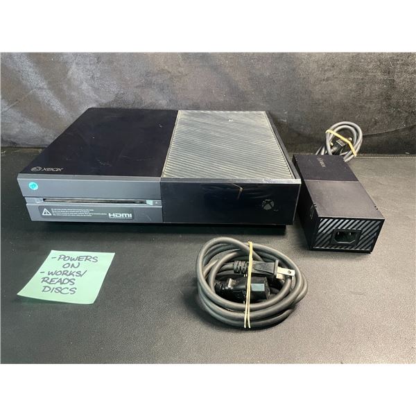 Xbox One Console with Power Cord (Used) Tested - Powers On/Works/Reads Discs!