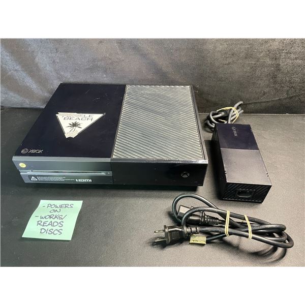 Xbox One Console with Power Cord (Used) Tested - Powers On/Works/Reads Discs!