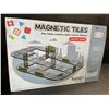 Image 1 : 50PCS Magnetic Tiles Toy Building Set - Roadway Design for Toy Cars - New