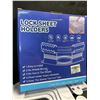 Image 3 : 4PC Locking Bed Sheet Holders - Keeps Bed Sheets Tight/Secure; Easy to Install/Height Adjustable