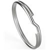 Image 3 : 6 Boxes of Key Rings/Split Metal Keychain Rings (50pcs Per Box) 1" Size - New