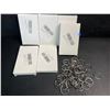 Image 1 : 6 Boxes of Key Rings/Split Metal Keychain Rings (50pcs Per Box) 1" Size - New