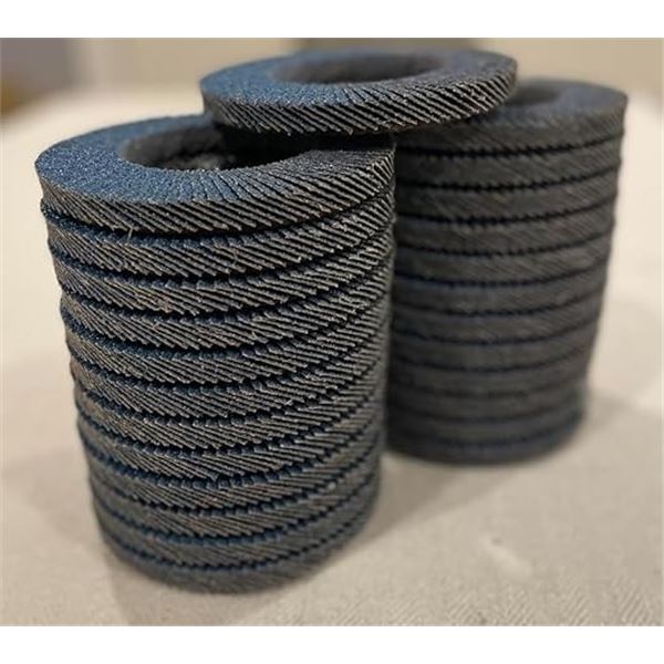 25-Pack of 4.5" Flap Discs/Angle Grinder Sanding Discs - New SEALED!