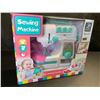Image 1 : Kids Mini Sewing Machine - Real Working Function with Light & Foot Pedal - New!