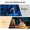 Image 3 : Cordless Glass Table Lamp (Battery Operated) with Timer & LED Bulb - Brand New