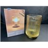 Image 7 : Cordless Glass Table Lamp (Battery Operated) with Timer & LED Bulb - Brand New